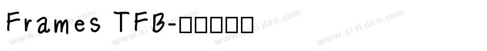 Frames TFB字体转换